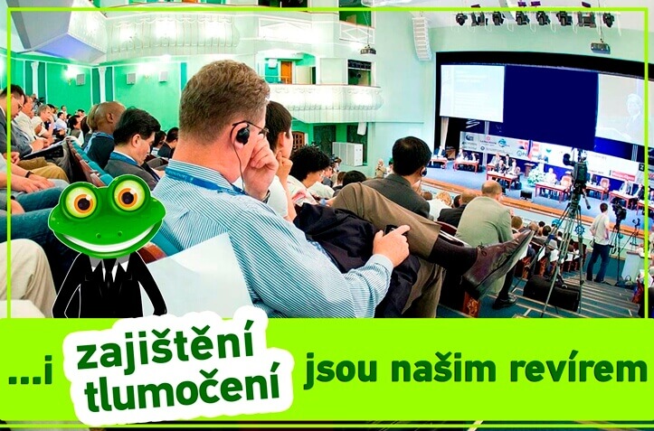 zajíštění audio tlumočení